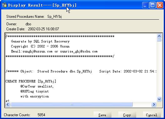 A view with selected items